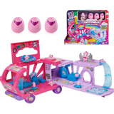 Carro Transformador Hatchimals Con Accesorios Color Violeta-rosado