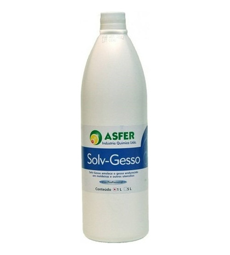 Dissolvente De Gesso Solv-gesso - Asfer 1 Litro