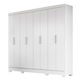 Guarda Roupa Casal Grande 8 Portas Moval Berlim 212x236x47cm