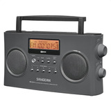 Radio Portatil Digital Am Fm Stereo Recargable Recepcion Superior