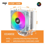 Procesador Cooler Gamer Rgb Aigo Ice400se (compatible Con Amd E Intel)