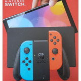 Nintendo Switch Azul E Vermelho Neon