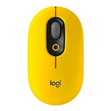Mouse Inalambrico Logitech Pop Emoji Amarillo