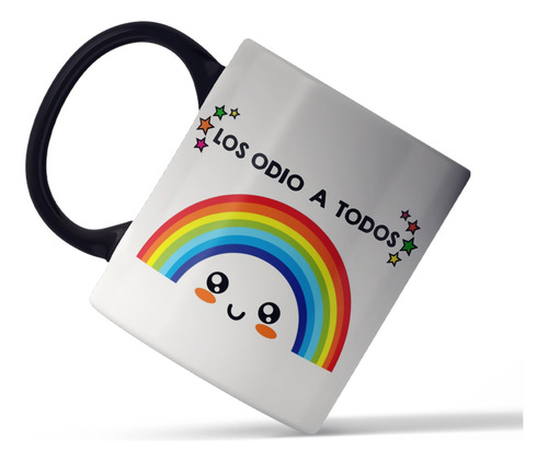 Mug Mágico Taza | Los Odio A Todos Es En Serio