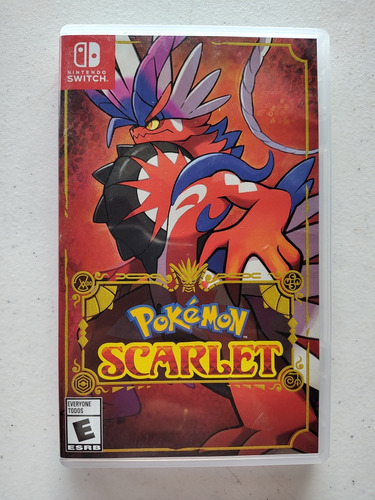 Pokémon Scarlet Nintendo Switch Mídia Física Seminovo + Nf