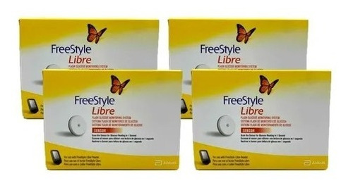Sensor Freestyle Libre®, Caja Con 4 Sensores
