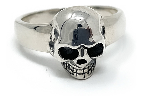 Anillo De Calavera Plata 925 Hombre Mujer