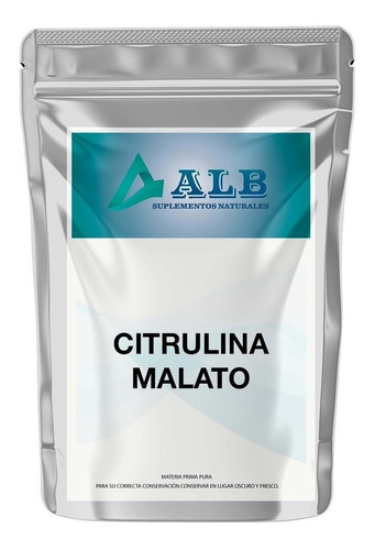 Citrulina Malato Pura 500 Gramos Alb