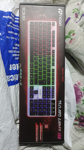 Teclado Noga Gamer Led Nkb T100