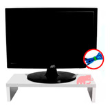 Eleva Monitor Base Soporte Pc En Melamina Colores Lanus 