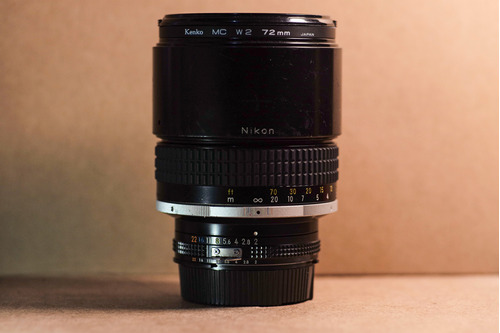 Nikkor Nikon 135mm F2 Ais