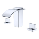 Sumerain Cascada - Grifo Para Lavabo De Baño De 8 Pulgadas,