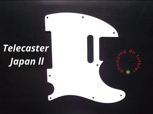 Escudo Guitarra Fender Telecaster Japan Il Branco