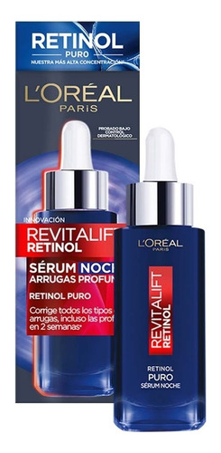 Sérum De Noche L'oréal Paris Revitalift Retinol 30ml