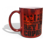 Taza Espejada Roja Personalizada 