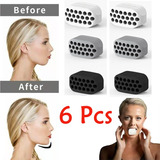 6pc Jaw Exerciser Jawline Jawzrsize Treinador Bola Exercício