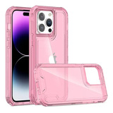 Funda Para iPhone Samsung Moto Oppo Alto Impacto Transparent