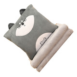 Manta De Aire Acondicionado, Almohada De Dibujos Animados, M