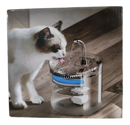 Bebedero Tipo Fuente Agua Automática Mascotas Gatos 1.8 Lts