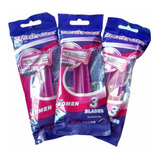 Maquinas De Afeitar Descartables X 6u. Mujer 3 Filos /hojas