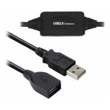 Dtc - Generico - Cable Usb V2.0 Extension Activa 20 Mts