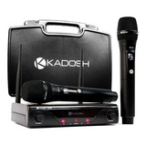 Microfone Kadosh K-412m Sem Fio Bateria Recarregavel