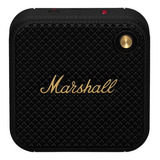 Parlante Portátil Bluetooth Marshall Willen Black And Brass