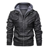 Chaqueta De Motociclista De Cuero Premium For Hombre 2023