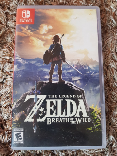 The Legend Of Zelda Breath Of The Wild Switch Mídia Física 
