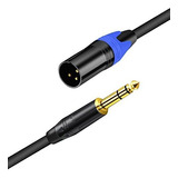 Cable Para Micrófono: Cable De 1-4 A Xlr, 1-4 De Pulgada (6,