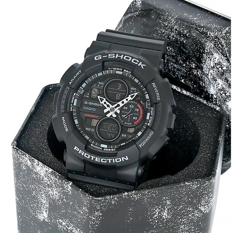 Relógio Casio Masculino G-shock Ga-140 1a1dr Preto Lançament