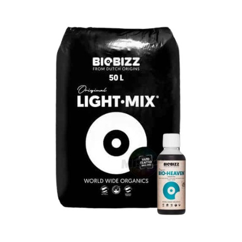 Sustrato Profesional Biobizz Light + Bio Heaven 250ml 