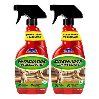Entrenador De Mascotas. Fuera Orina Y Rasguños Pack 2x1 | Meses sin interés