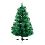 Árvore De Natal Pinheiro Verde Luxo Pequena 60cm 35 Galhos