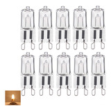 Pack 10 Iluminación Bombillas Halógenas Led G9 60w Brillante