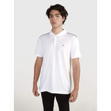 Polo Blanco De Hombre Regular Fi Calvin Klein