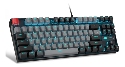 Magegee Teclado Mk-star Mecánico 75% Led Azul Gris/ne