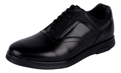 Zapato Casual Fratello Color Negro Para Hombre 7728