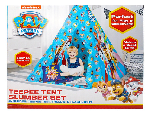 Carpa Infantil Tepee Play House Para Niños Diseño Paw Patrol