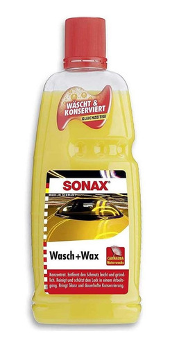 Shampoo Con Cera Cuidado Pintura Lavado Auto Vehiculo Sonax