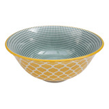 Bowl Pocillo Loza Amarillo 12x6.5cm