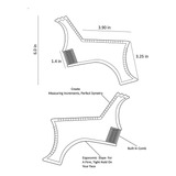Herramienta De Peinado De Barba, Plantilla De Peinado De Bar