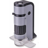 Microscopio Carson Mp-250 100x Microflip Clip Celular Portat