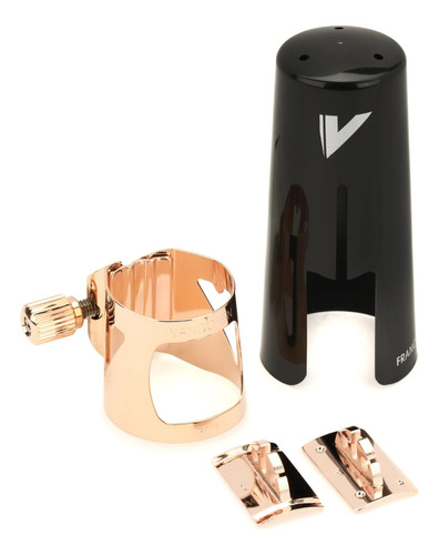 Kit Abraçadeira Vandoren Optimum Clarinete Rose Gold Lc01pgp