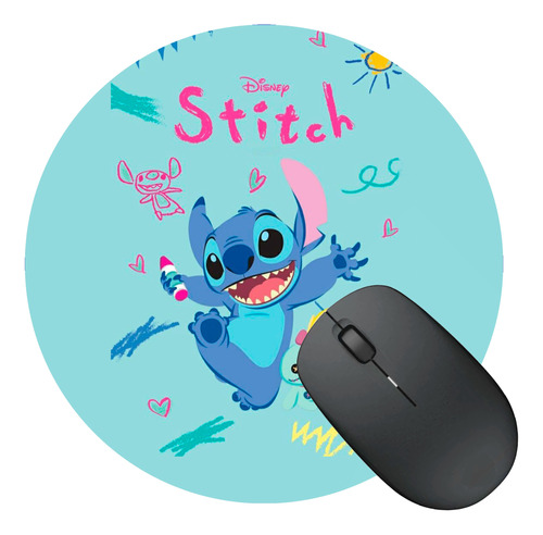 Mousepad Stitch Lilo Ohana Familia 