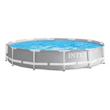 Alberca Estructural Redonda Intex 3.6m X 76cm Cap 1718 Gal. 