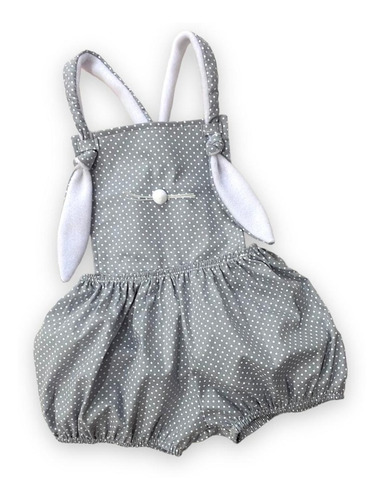 Conjunto De Páscoa Menino Menina Jardineira Infantil Bebê