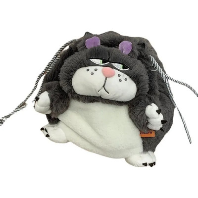 Mochila Figura De Felpa De Gato Cenicienta Lucifer, 20 Cm | Meses sin interés