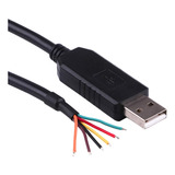 Cable Serie Ftdi Chip Usb A 5 V Ttl Uart 6 Vias Extremo De A