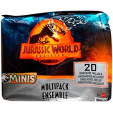 Jurassic World Multipack X20 Mini Dinosaurios Gyy79 Mattel
